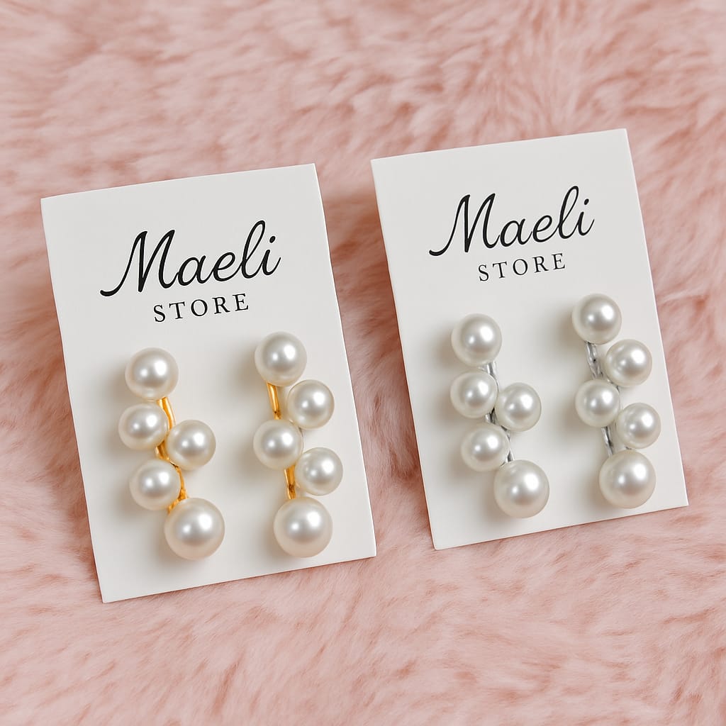 Floral Pearl Earrings