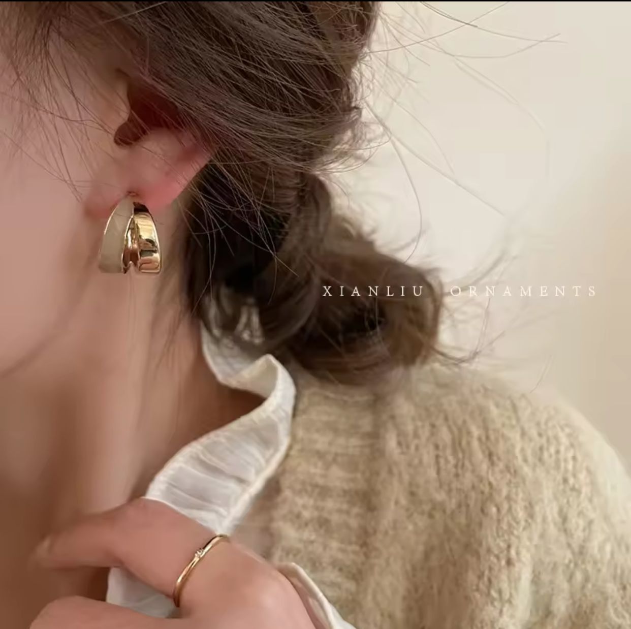 Large Hoop earings